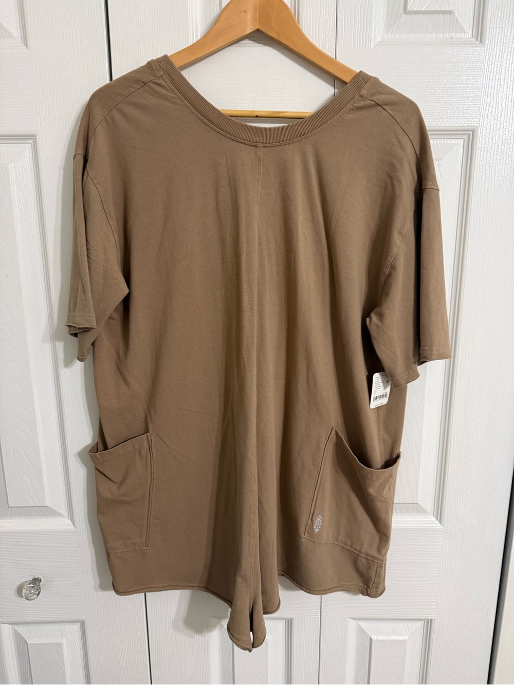 NWT Free People Hot Shot Tee Romper size small